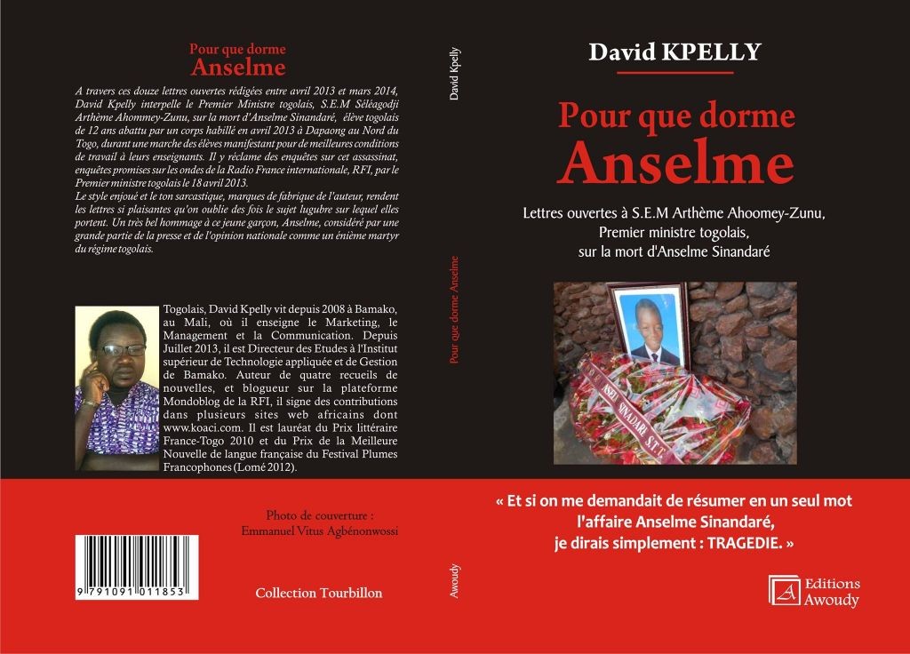 Article : Anselme crie, David l&rsquo;écrit